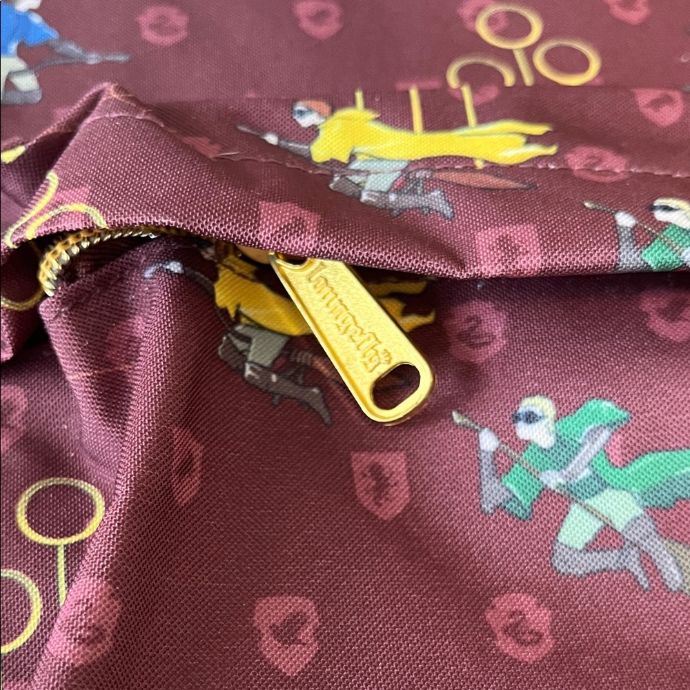 Loungefly Harry Potter Backpack NWT Back to School Collegiate whimsy wizard cult - Picture 3 of 9